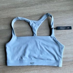 Set Active- Racer Box Bra, Luxform in Frost